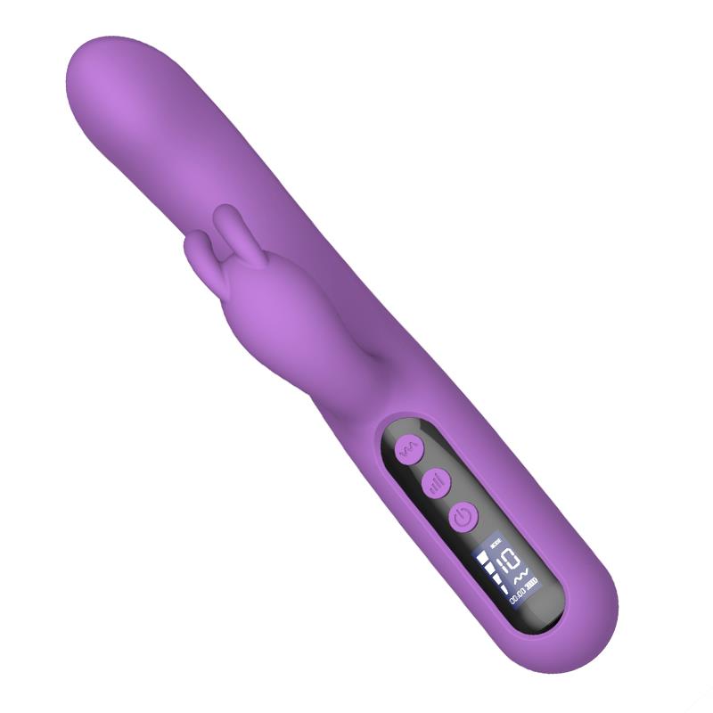 DIGITAL - SWELL VIBRADOR CON PANTALLA DIGITAL SÚPER POTENTE 23.2 CM