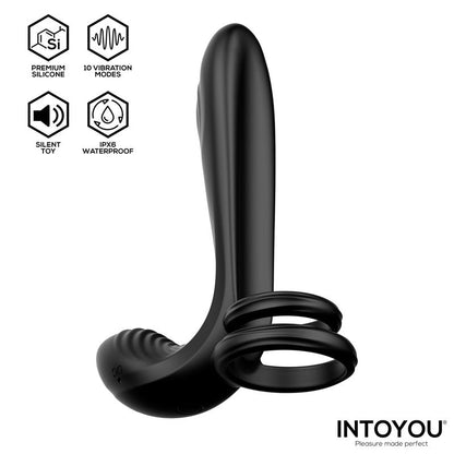 INTOYOU - SYNKOX GIRTH GAINER VIBRATING DOUBLE COCKRING