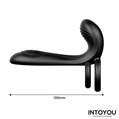 INTOYOU - ANNEAU PÉNIEN DOUBLE VIBRANT SYNKOX GIRTH GAINER