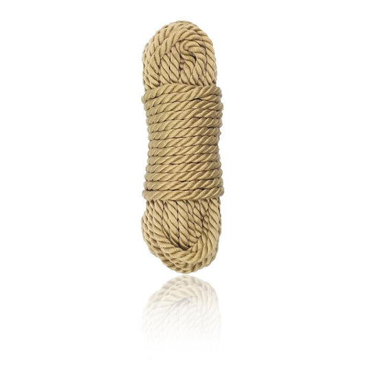 LATETOBED BDSM LINE - SYNTHETICHEMP BONDAGE ROPE NATURE 5 METER