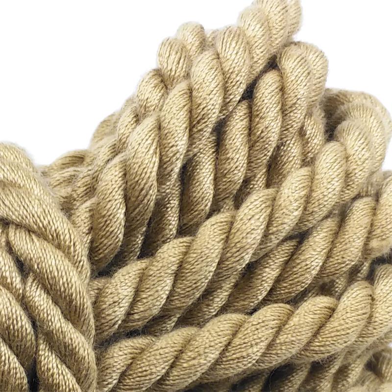 LATETOBED BDSM LINE - SYNTHETICHEMP BONDAGE ROPE NATURE 5 METER