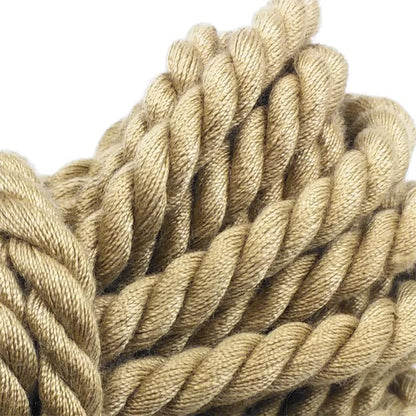 LATETOBED BDSM LINE - SYNTHETICHEMP BONDAGE ROPE NATURE 5 METER