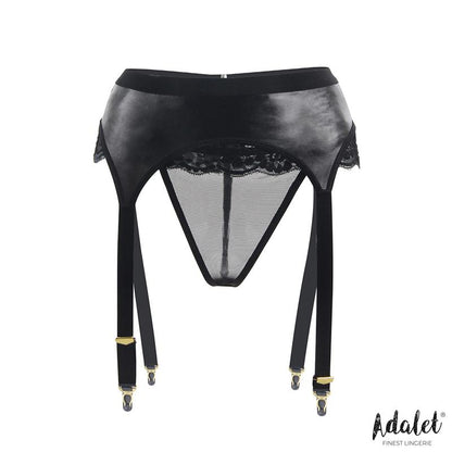 ADALET LINGERIE - TALIA GARTER AND THONG SET