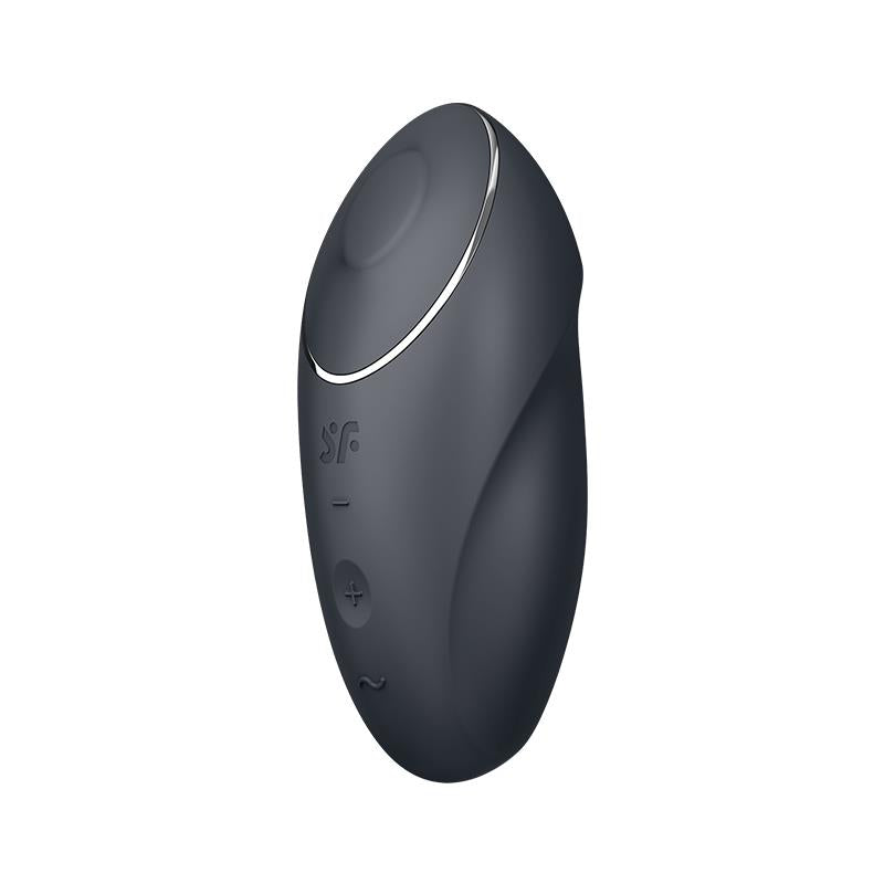 SATISFYER - VIBRATEUR TAP AND CLIMAX 1 ET TAPOTEMENT NOIR