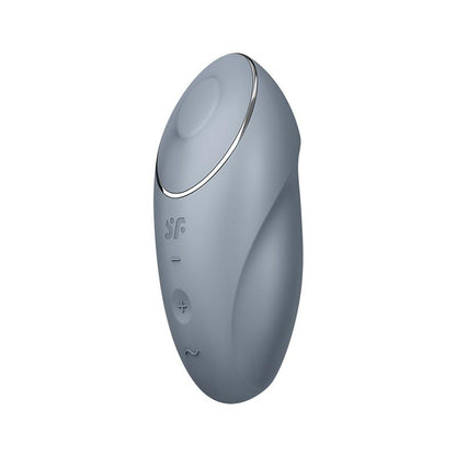 SATISFYER - VIBRATEUR TAP AND CLIMAX 1 À VIBRATIONS ET TAPOTEMENTS GRIS