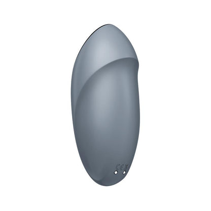 SATISFYER - VIBRATEUR TAP AND CLIMAX 1 À VIBRATIONS ET TAPOTEMENTS GRIS