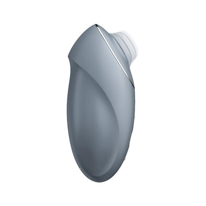 SATISFYER - VIBRATEUR TAP AND CLIMAX 1 À VIBRATIONS ET TAPOTEMENTS GRIS