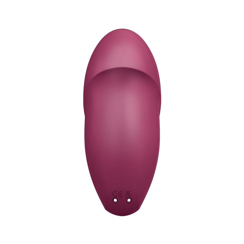 SATISFYER - TAP AND CLIMAX 1 VIBRATOR AND TAPPING  RED