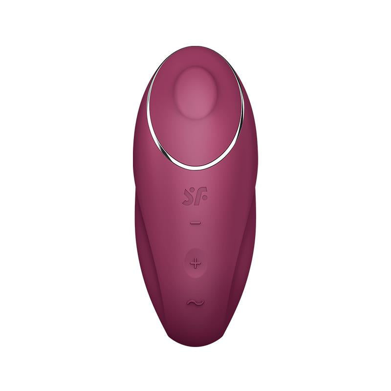 SATISFYER - TAP AND CLIMAX 1 VIBRATOR AND TAPPING  RED