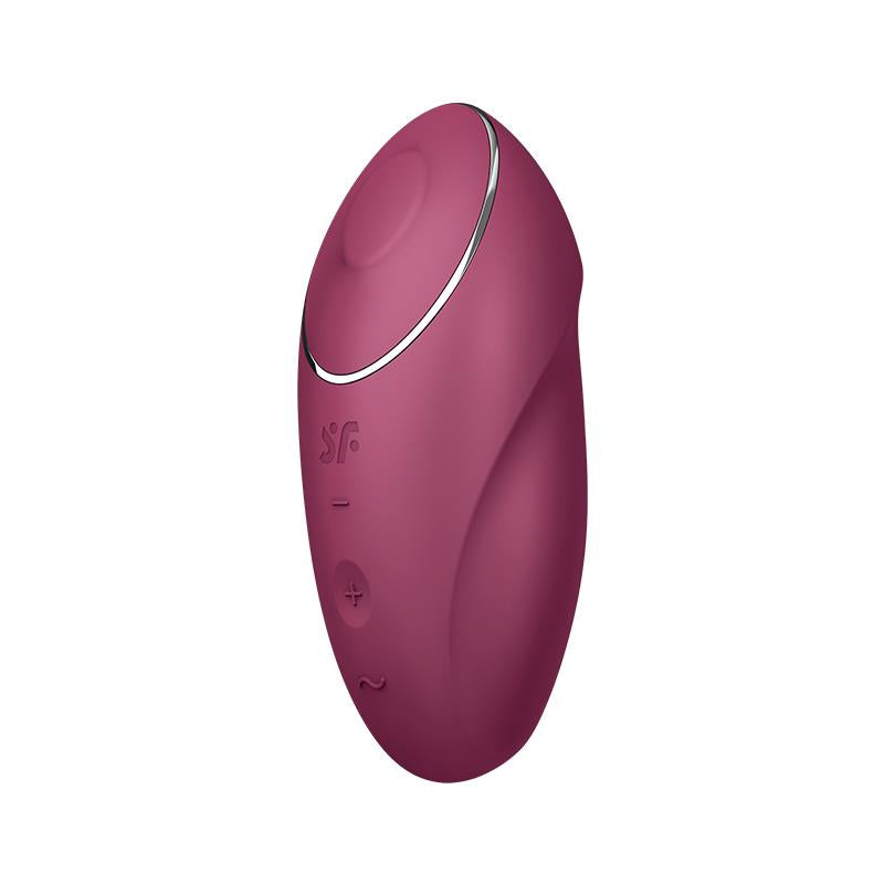 SATISFYER - TAP AND CLIMAX 1 VIBRATOR AND TAPPING  RED