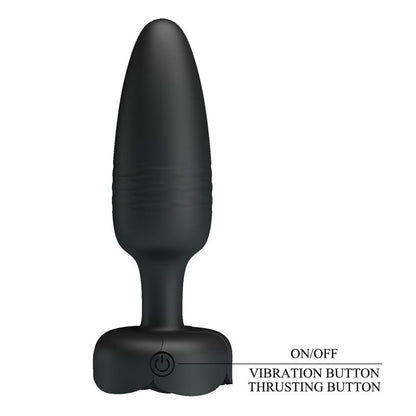 PRETTYLOVE - TARION BUTT PLUG WITH VIBRATION AND THRUSTING