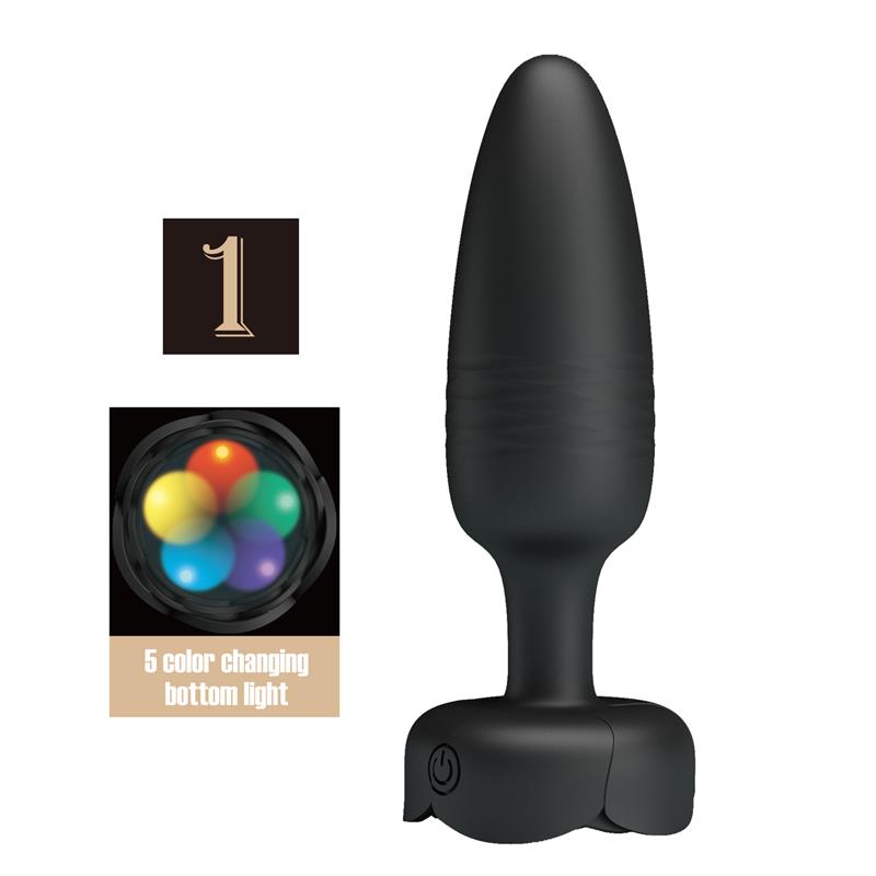 PRETTYLOVE - TARION BUTT PLUG WITH VIBRATION AND THRUSTING