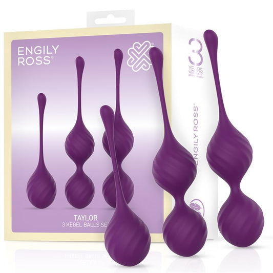 ENGILY ROSS - TAYLOR 2.0 KEGEL BALLS SILICONE PURPLE