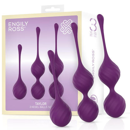 ENGILY ROSS - TAYLOR 2.0 KEGEL BALLS SILICONE PURPLE