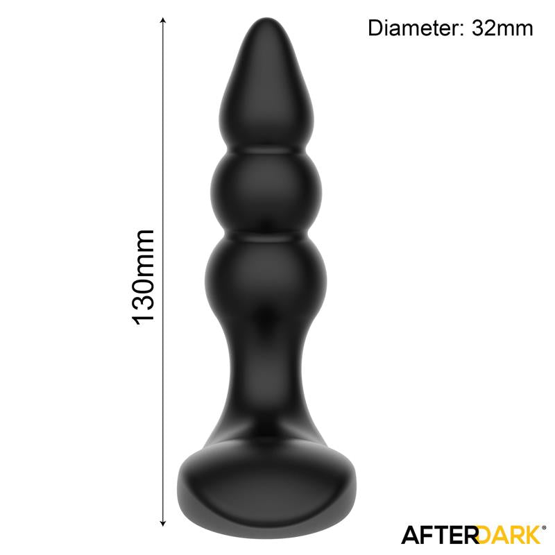 AFTERDARK - TAYRON VIBRATING PROSTATE MASSAGER WITH REMOTE CONTROL