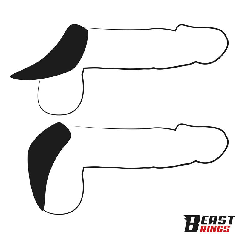 BEAST RINGS - TEAR SILICONE RING 50 MM