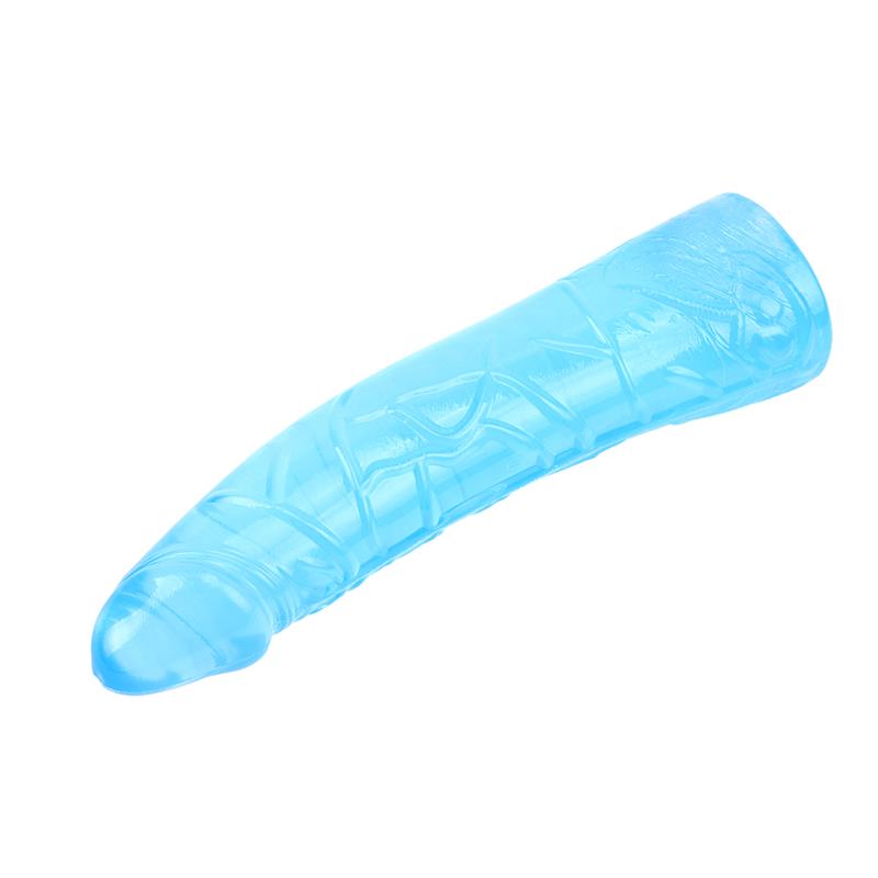 CHISA - TEASER JELLY DILDO 18.6CM BLUE