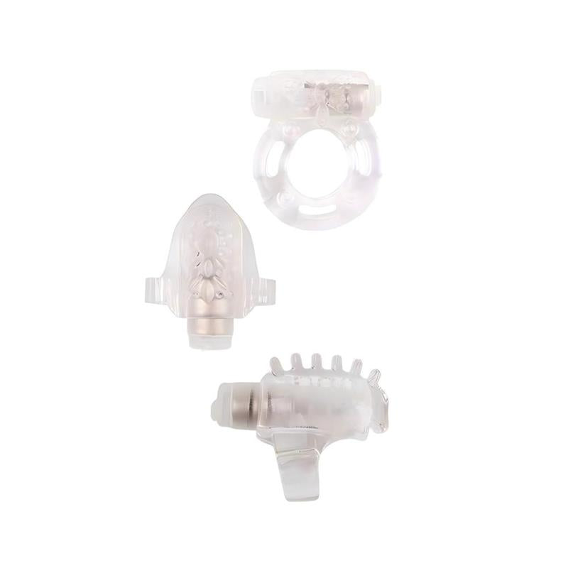 CHISA - TEASERS RING SET OF 3