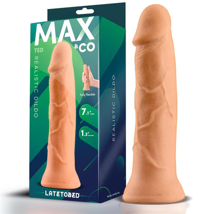 MAX & CO - TED REALISTIC DILDO 7.1 FLESH