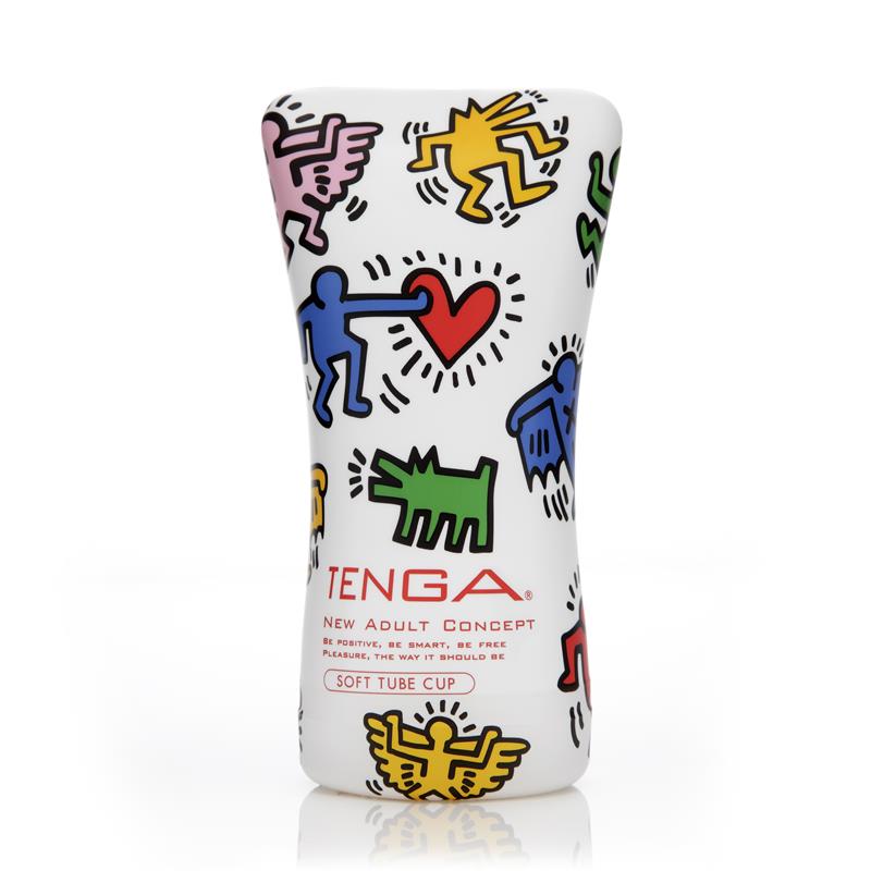 TENGA - MASTURBATOR KEITH HARING SOFT TUBE CUP