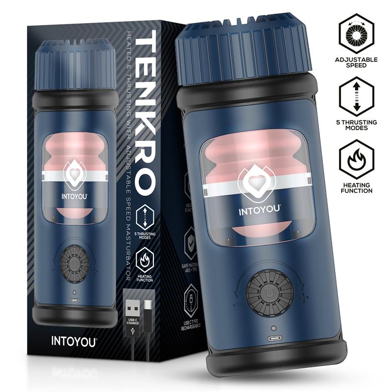 INTOYOU - TENKRO MASTURBATOR WIT THRUSTING AND HEAT USB-C
