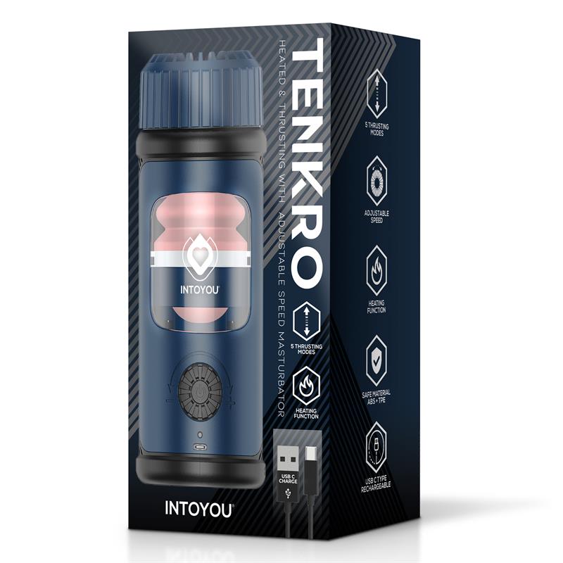 INTOYOU - TENKRO MASTURBATOR WIT THRUSTING AND HEAT USB-C