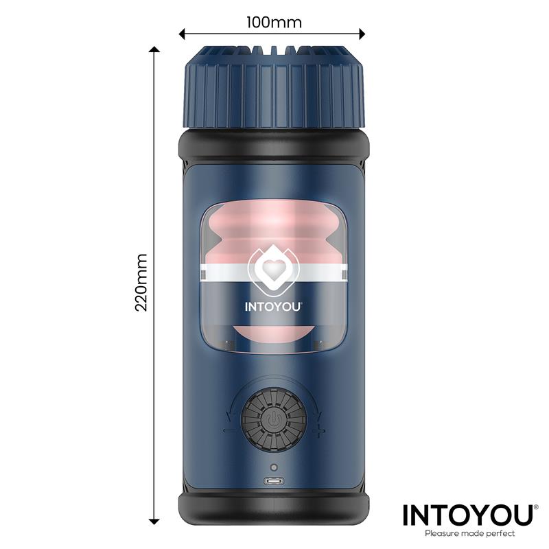 INTOYOU - TENKRO MASTURBATOR WIT THRUSTING AND HEAT USB-C