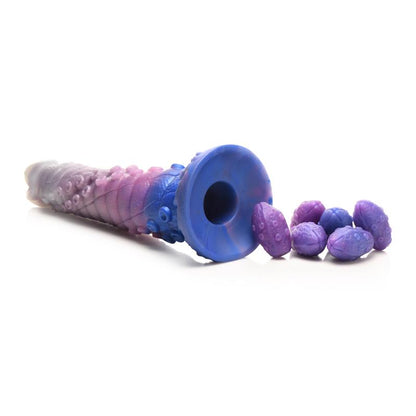 CREATURE COCKS - TENTA-QUEEN OVIPOSITOR DILDO WITH 6 EGGS