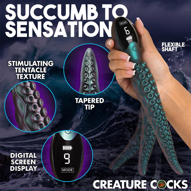 CREATURE COCKS - TENTAVIBE SILICONE VIBRATOR