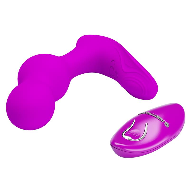 PRETTYLOVE - TERRANCE VIBRATING BUTT PLUG WITH REMOTE