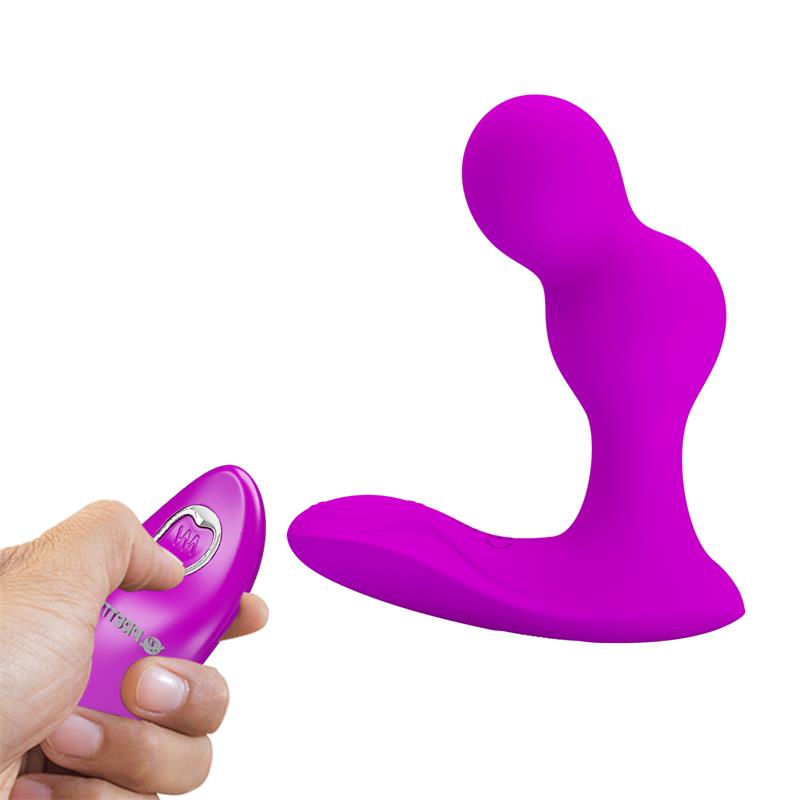 PRETTYLOVE - TERRANCE VIBRATING BUTT PLUG WITH REMOTE