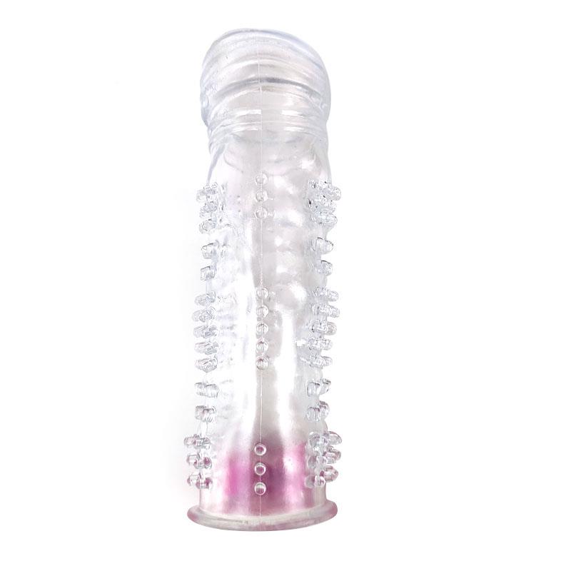 A-GUSTO - FUNDA PENEANA TEXTURIZADA CON VIBRACIÓN TRANSPARENTE