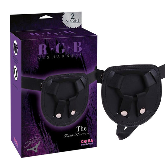 CHISA - THE BASIC HARNESS SILICONE BLACK