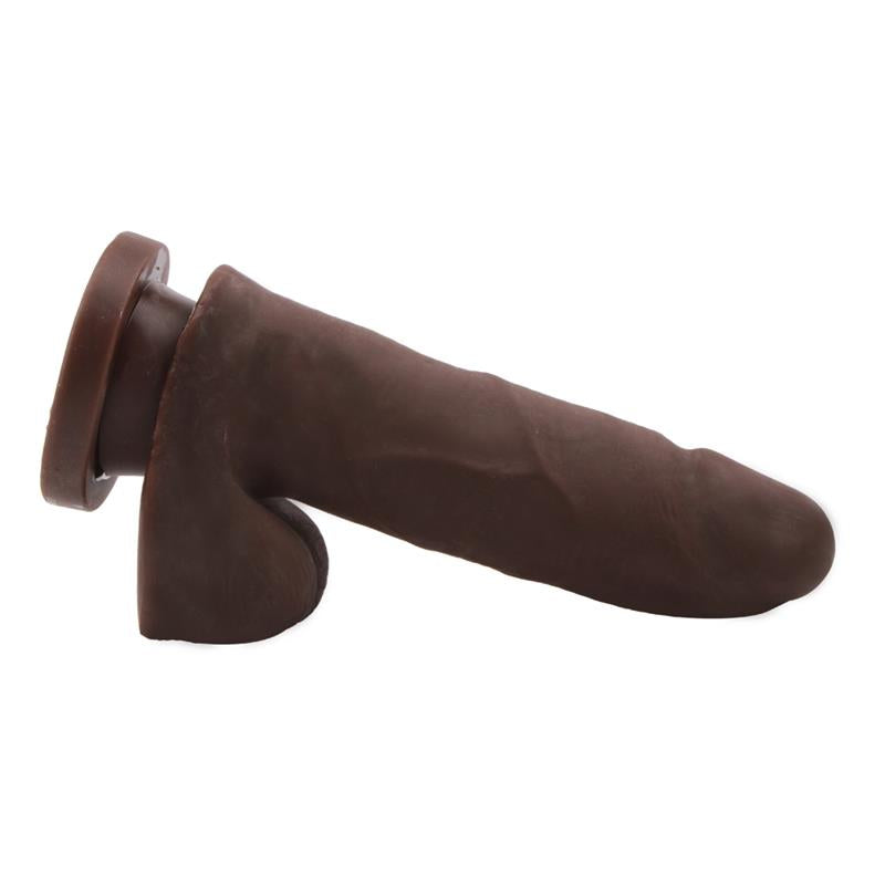 CHISA - THE GLAD EYE DUAL-DENSITY DILDO BROWN 15M