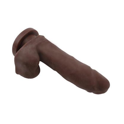 CHISA - THE GLAD EYE DUAL-DENSITY DILDO BROWN 15M