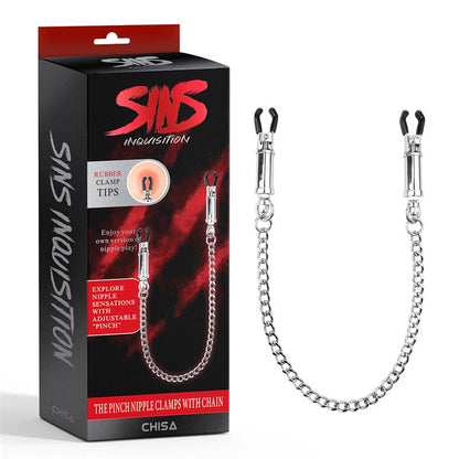 CHISA - THE PINCH NIPPLE CLAMPS WITH CHAIN