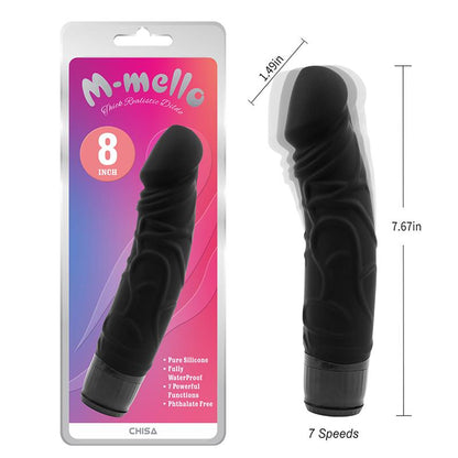 CHISA - VIBE RÉALISTE ÉPAIS NOIR 8 - 19,5 CM