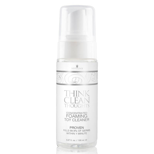 SENSUVA - THINK CLEAN THOUGHTS ANTI BACTERIAL TOY CLEANER FOAM 150 ML