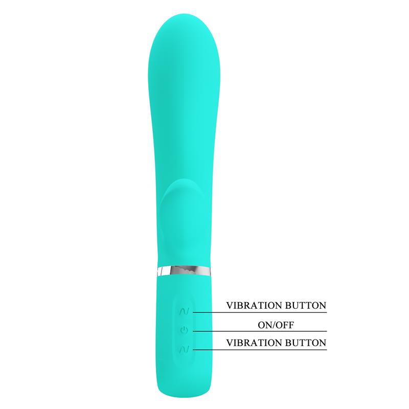 PRETTYLOVE - THOMAS VIBRATOR G-SPOT AQUA