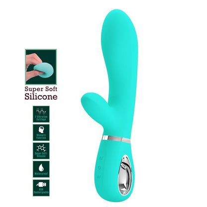 PRETTYLOVE - THOMAS VIBRATOR G-SPOT AQUA