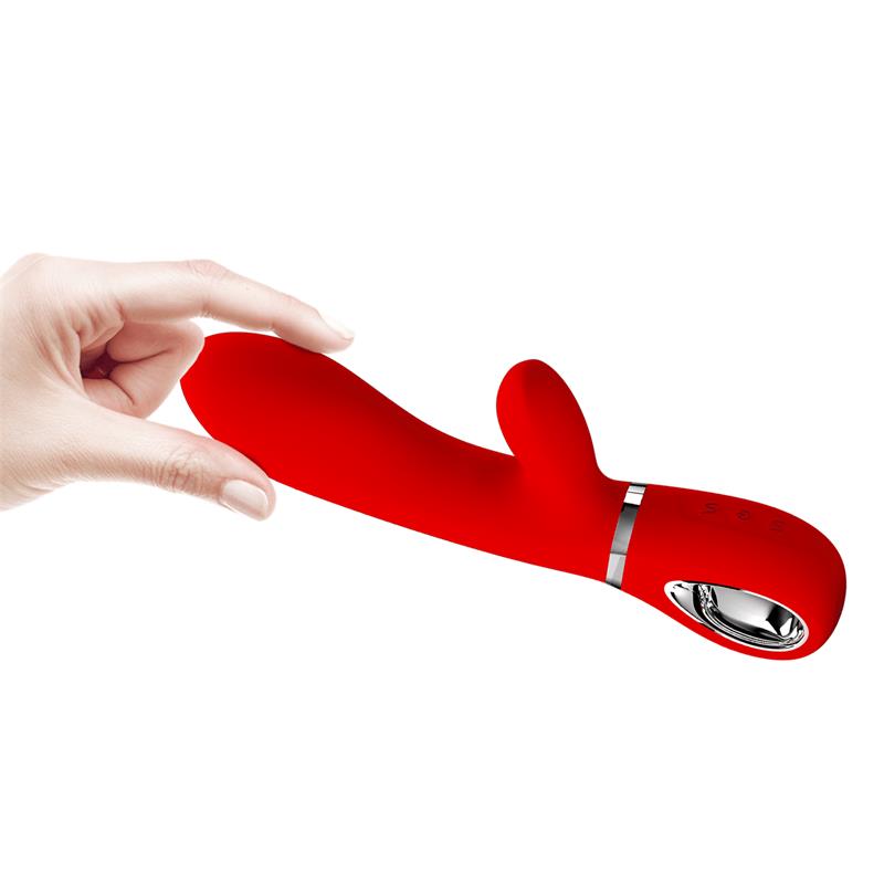 PRETTYLOVE - THOMAS VIBRATOR G-SPOT RED