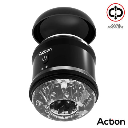 ACTION - THOR DOUBLE SIDED VIBRATING MASTURBATOR