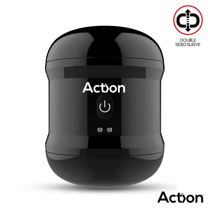 ACTION - THOR DOUBLE SIDED VIBRATING MASTURBATOR