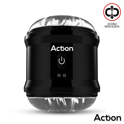 ACTION - THOR DOUBLE SIDED VIBRATING MASTURBATOR