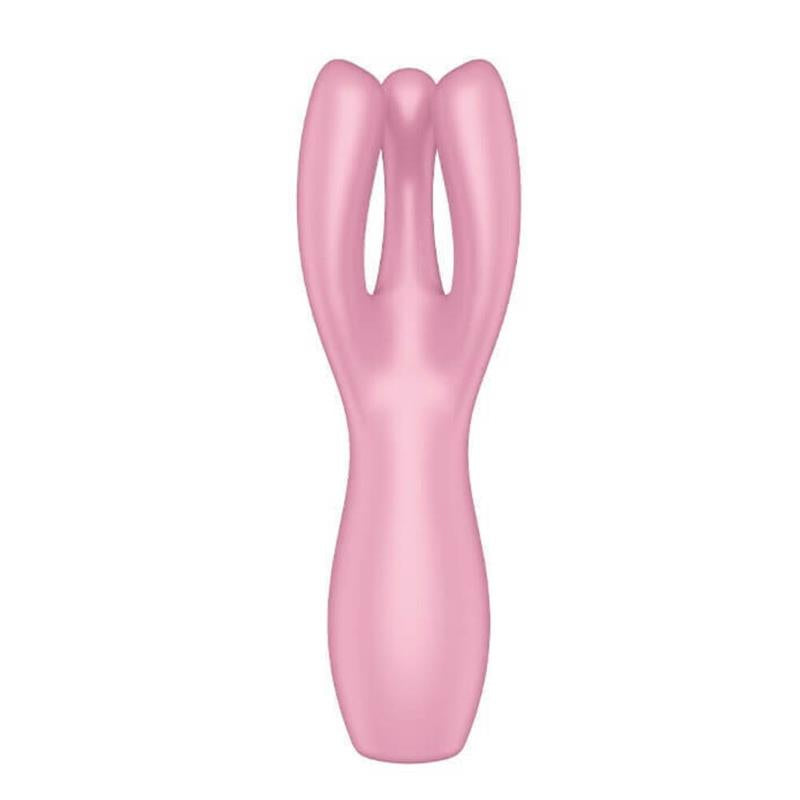 SATISFYER - THREESOME 3 LAY-ON VIBE 3 MOTORS PINK