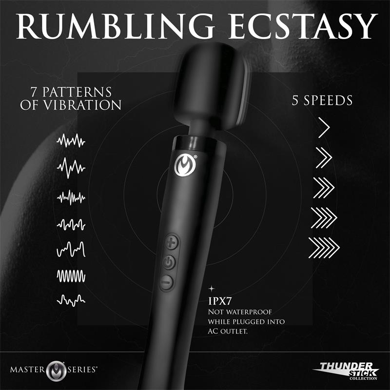 MASTER SERIES - THUNDERSTICK PRO WAND MASSAGER