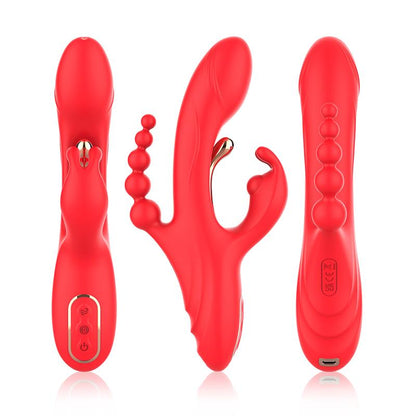 URBAN SKY - TICKLER RABBIT VIBRATOR WITH ANAL BEADS