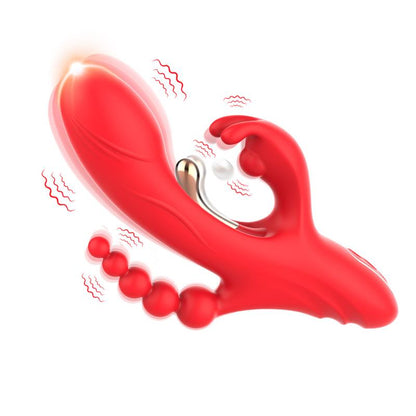URBAN SKY - TICKLER RABBIT VIBRATOR WITH ANAL BEADS