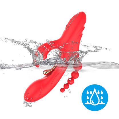 URBAN SKY - TICKLER RABBIT VIBRATOR WITH ANAL BEADS