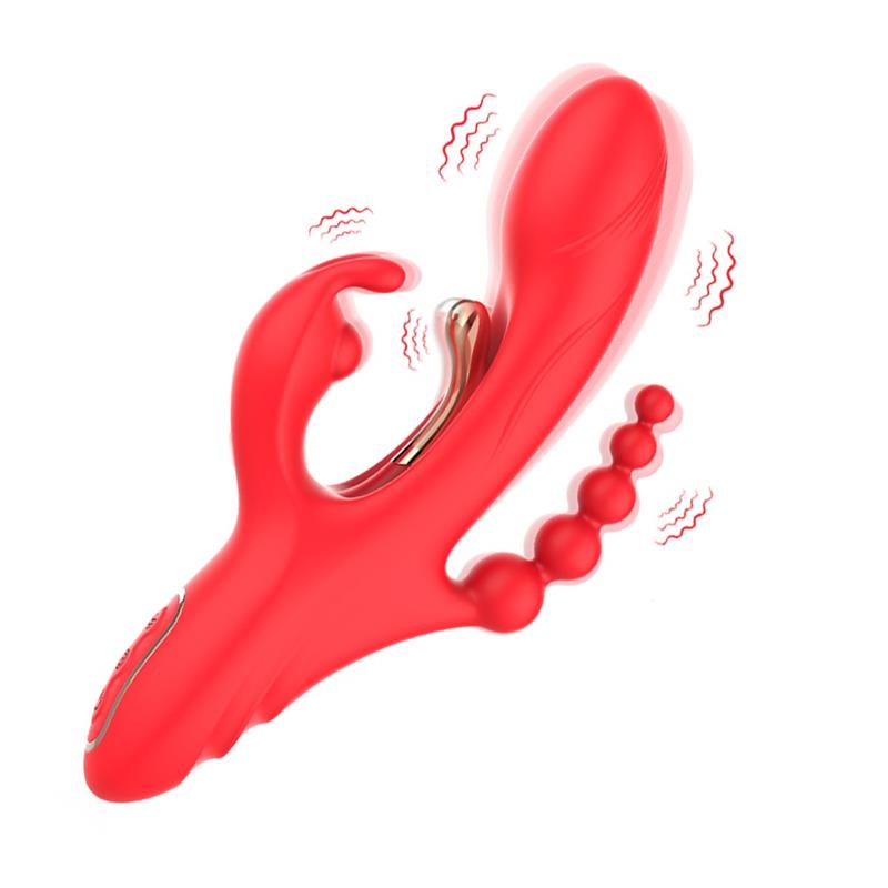 URBAN SKY - TICKLER RABBIT VIBRATOR WITH ANAL BEADS